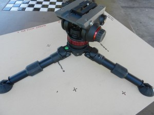 The bolt holes are clearly marked in order to speed setup of the rig in the field