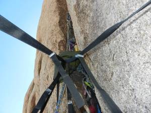 My Black Diamond Skylounge single portaledge was  the ticket for relaxing after the first pitch (I'm lazy)