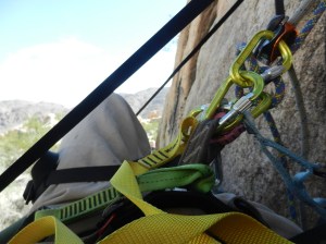 Reclining in the BD Skylounge