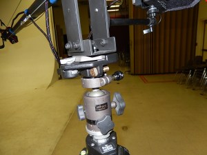 Arukas ball head with jib mount