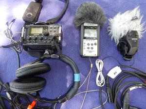 Tascam DR-60D and Zoom H4N